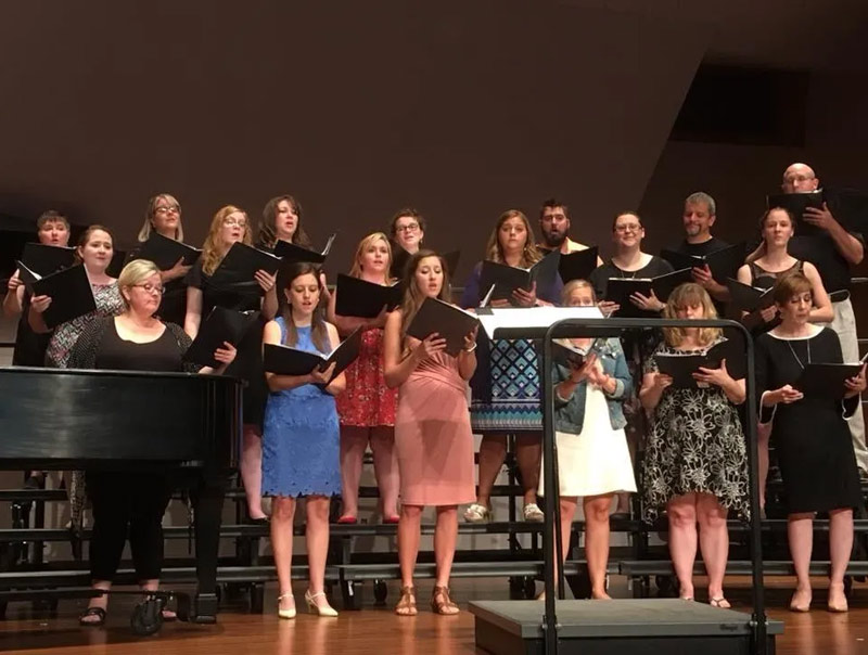 The Kodaly Choir in performance