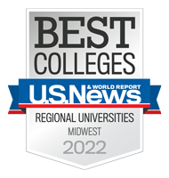 Ranked as a 2022 Regional Midwest University by US News & World Report 