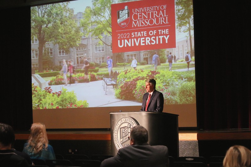 UCM President Roger Best Says Campus in ‘Position of Strength’ in State of the University Address