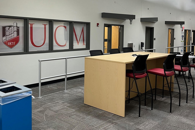 Interior of the UCM Lee's Summit at the Summit Technology Cmapus 