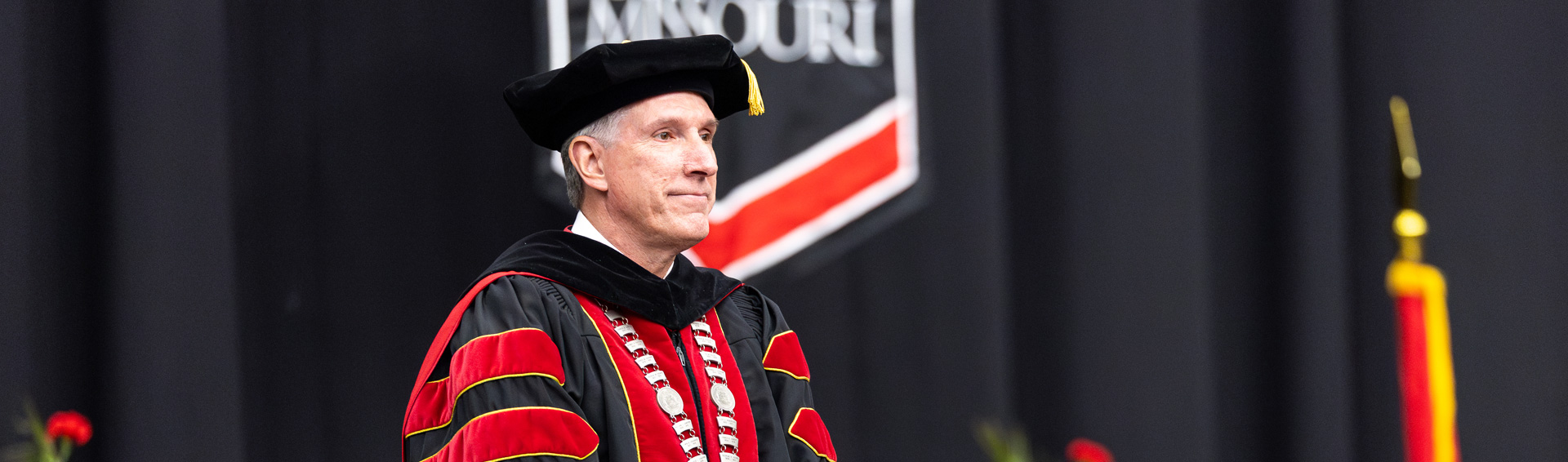 Dr. Best at Commencement