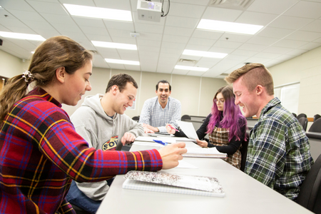 faculty in classroom