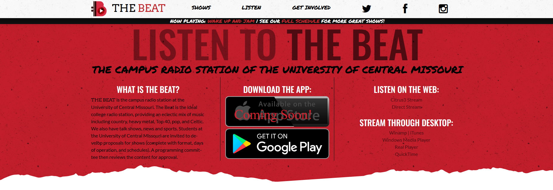 The Beat screenshot