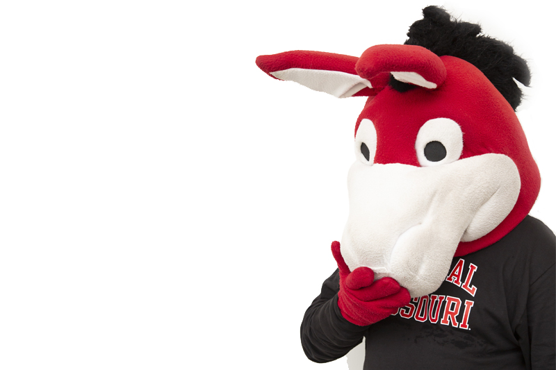 Mo the Mule laughing