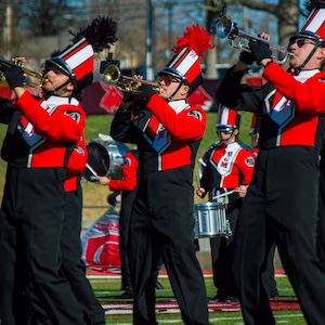 Marching Mule trumpets