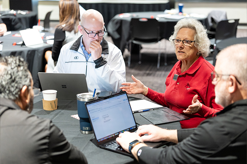 A discussion at the Rural Schools Summit