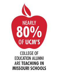 Nearly 80% of UCM's College of Education Alumni are teaching in Missouri schools