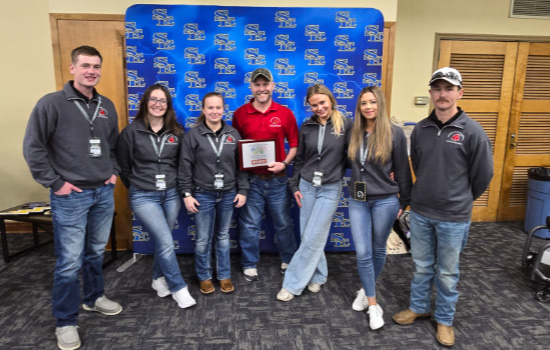 The UCM Safety Sciences team earning 2nd place at the Safety Olympic