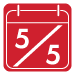 A calendar icon for May 5th