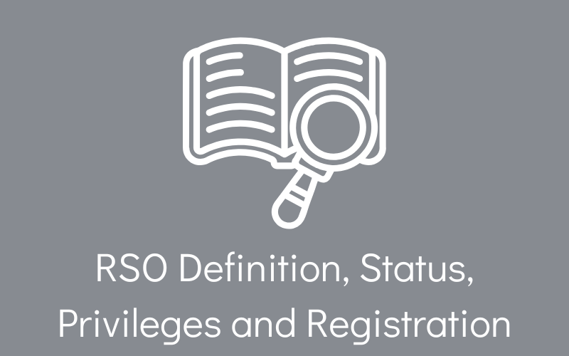 Gray button that says definition, status, privileges & registration