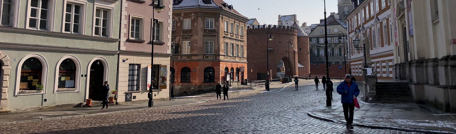 A street landscape taken while studying abroad