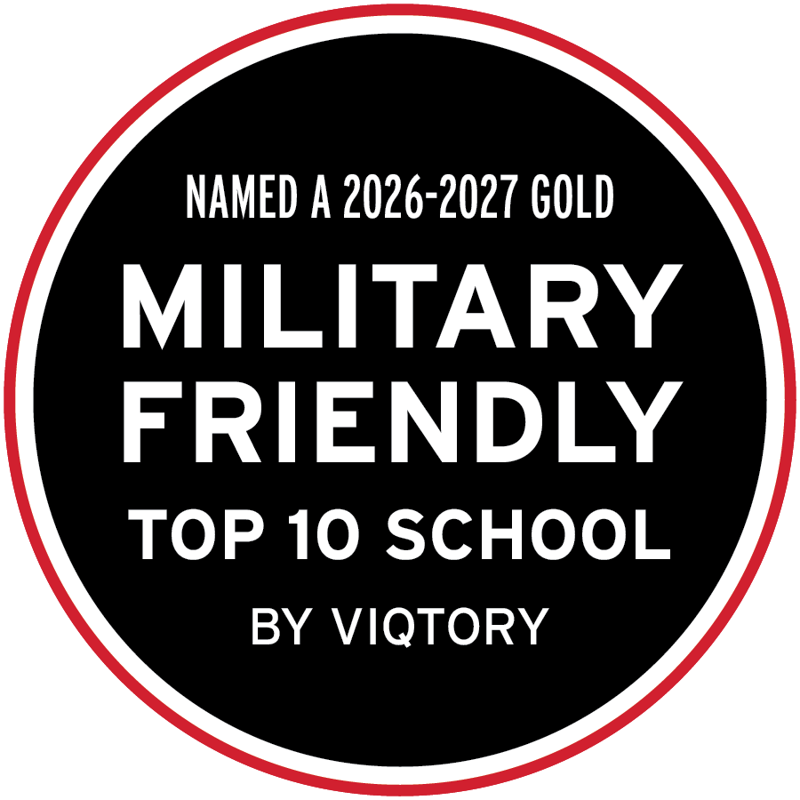 Military Friendly - Gold School - Top 10 School