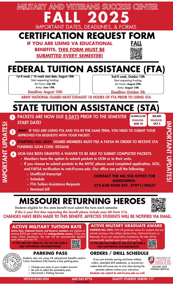 MVSC Important Dates - Click to open