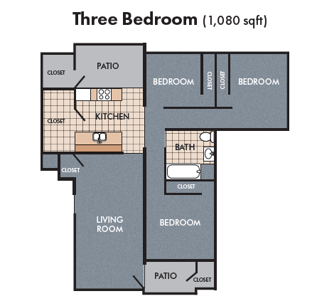 Three Bedroom