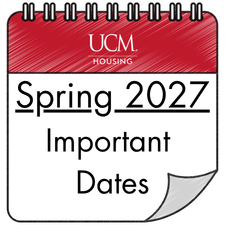 Spring 2027 Important Dates