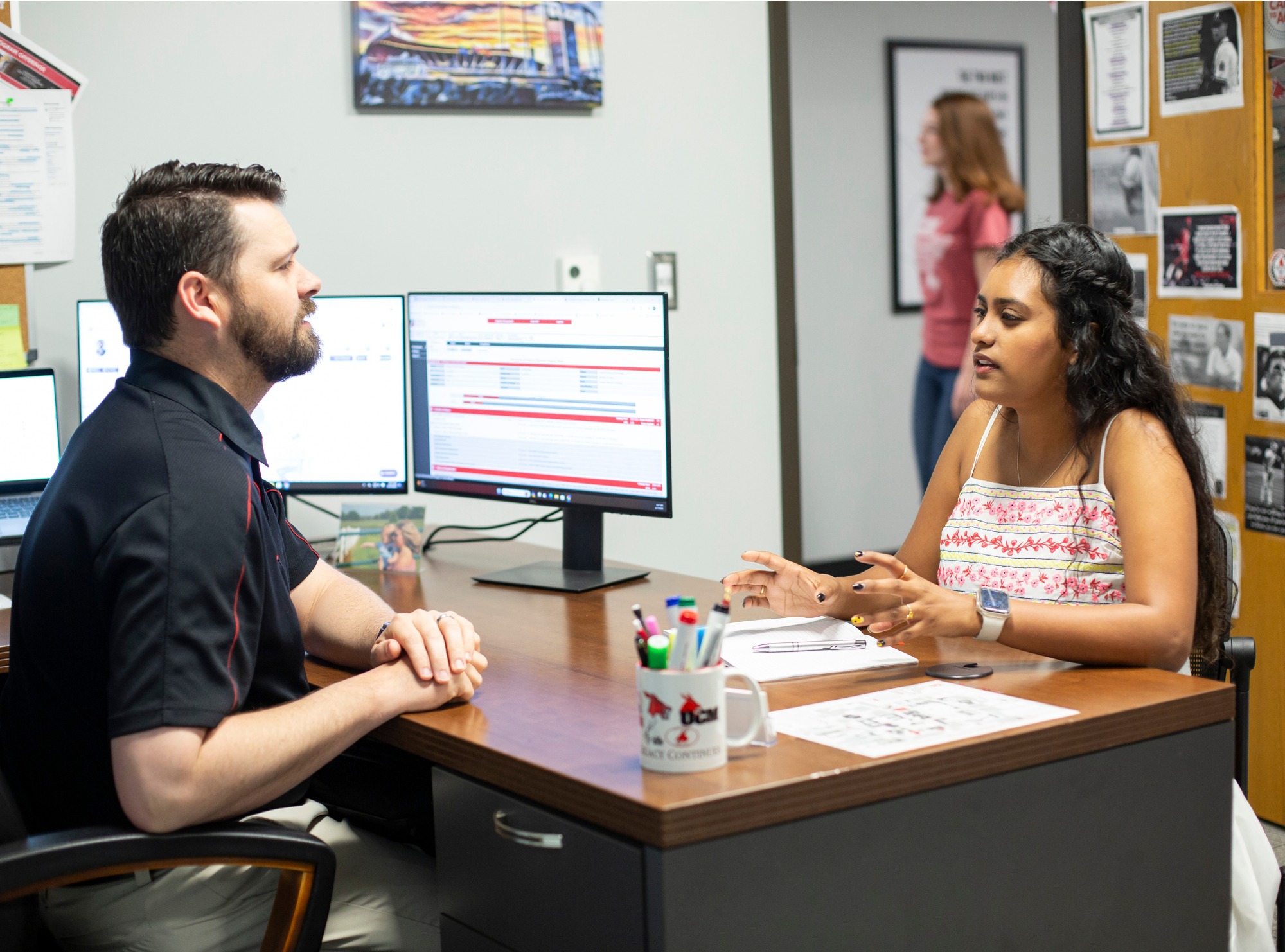 UCM student panel at visit day