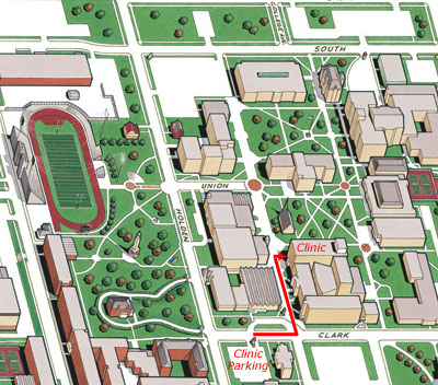 map of ucm campus Welch Schmidt Center For Communication Disorders map of ucm campus