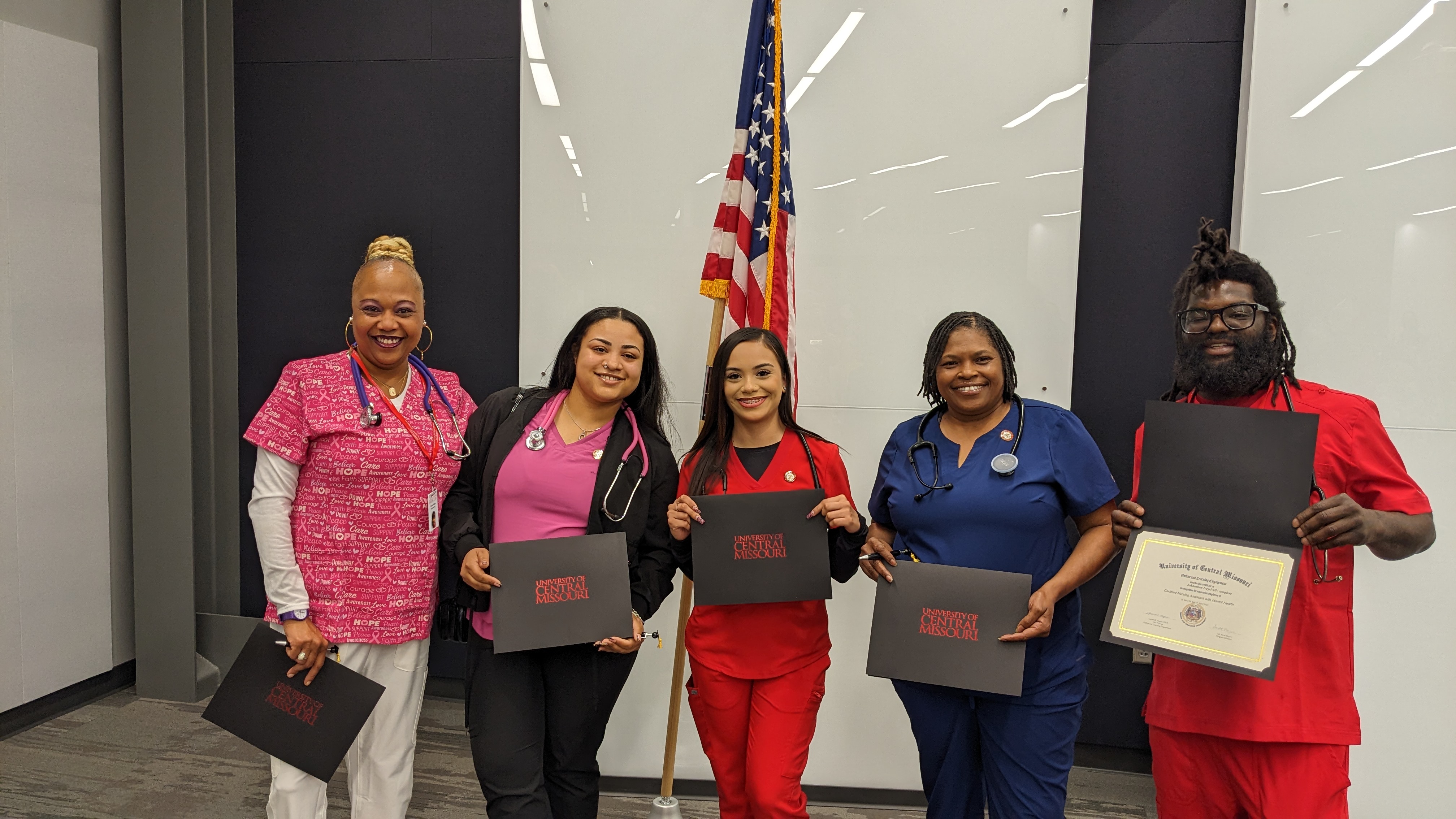 CNA graduates.