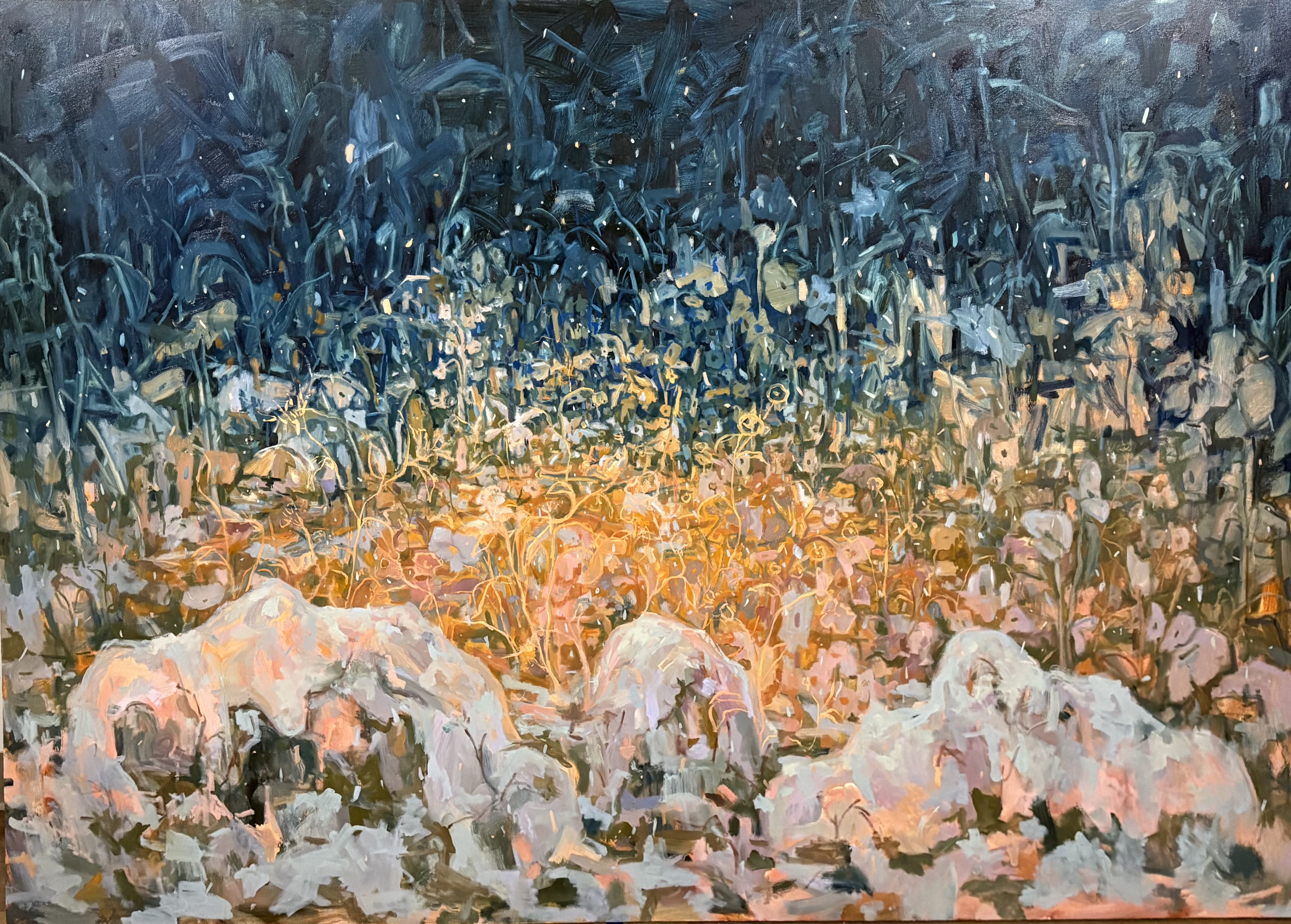 “Dreaming of Flowers in Snow