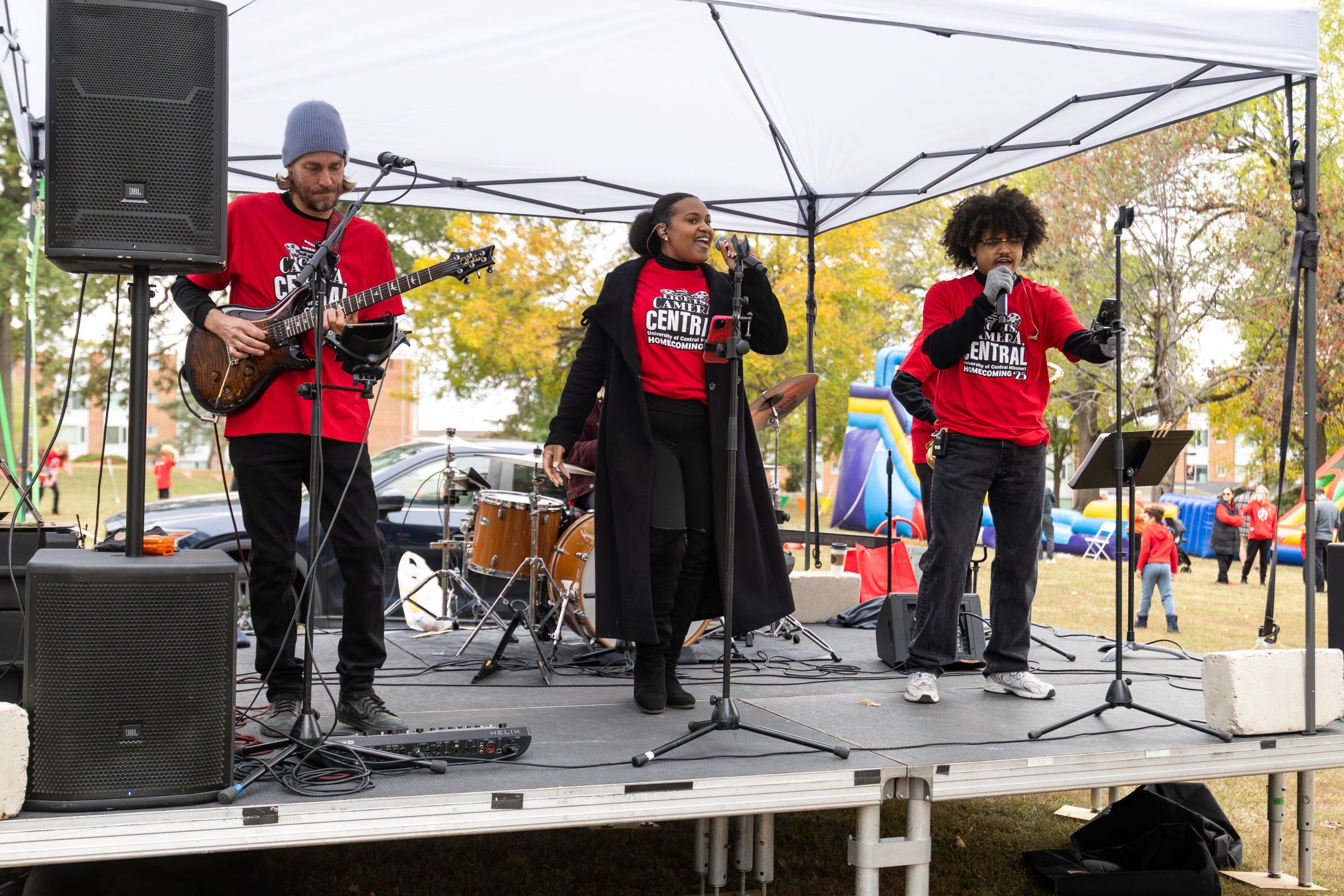KC FLO performs at Party in the Park