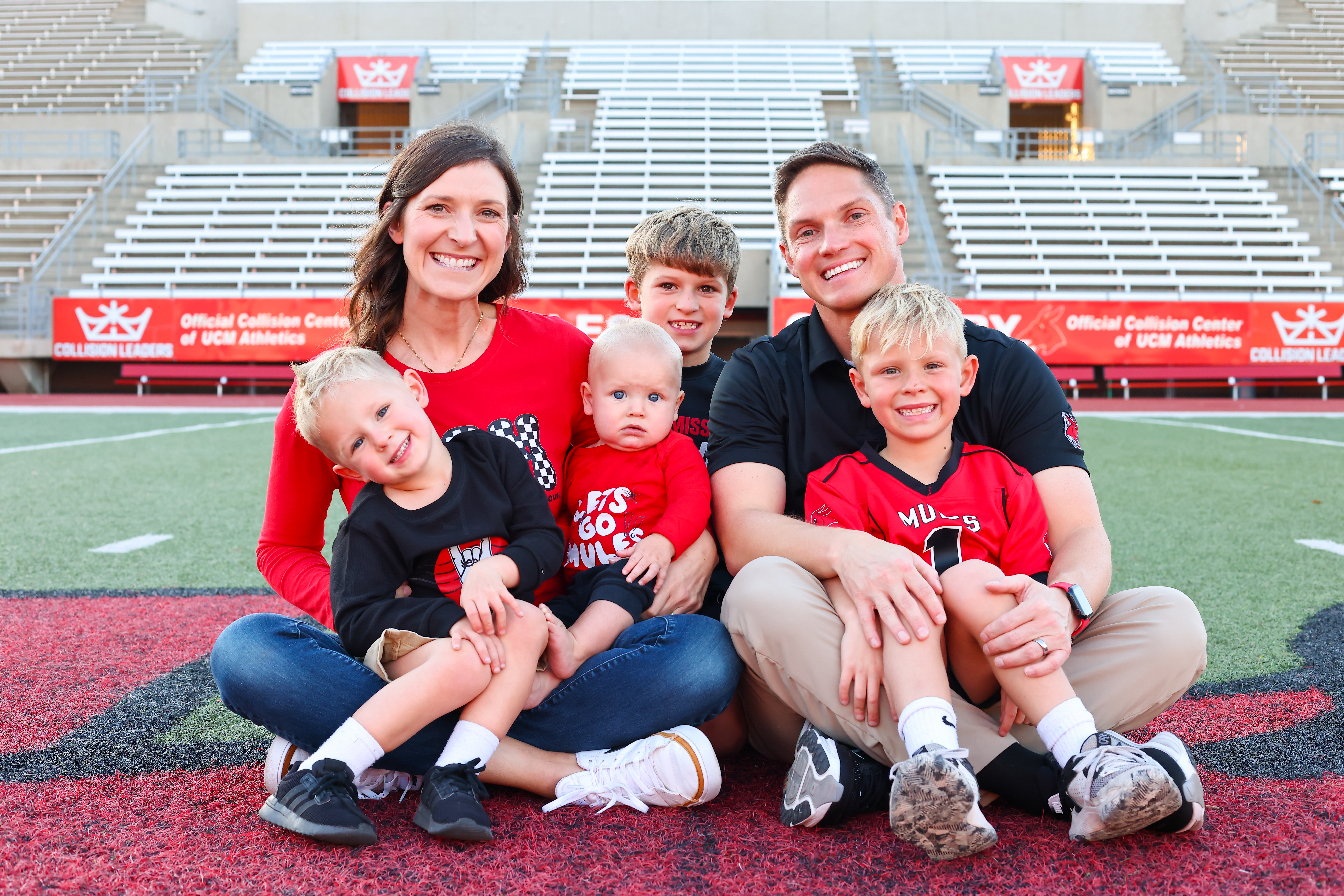 The Howdeshell Family at Walton Stadium
