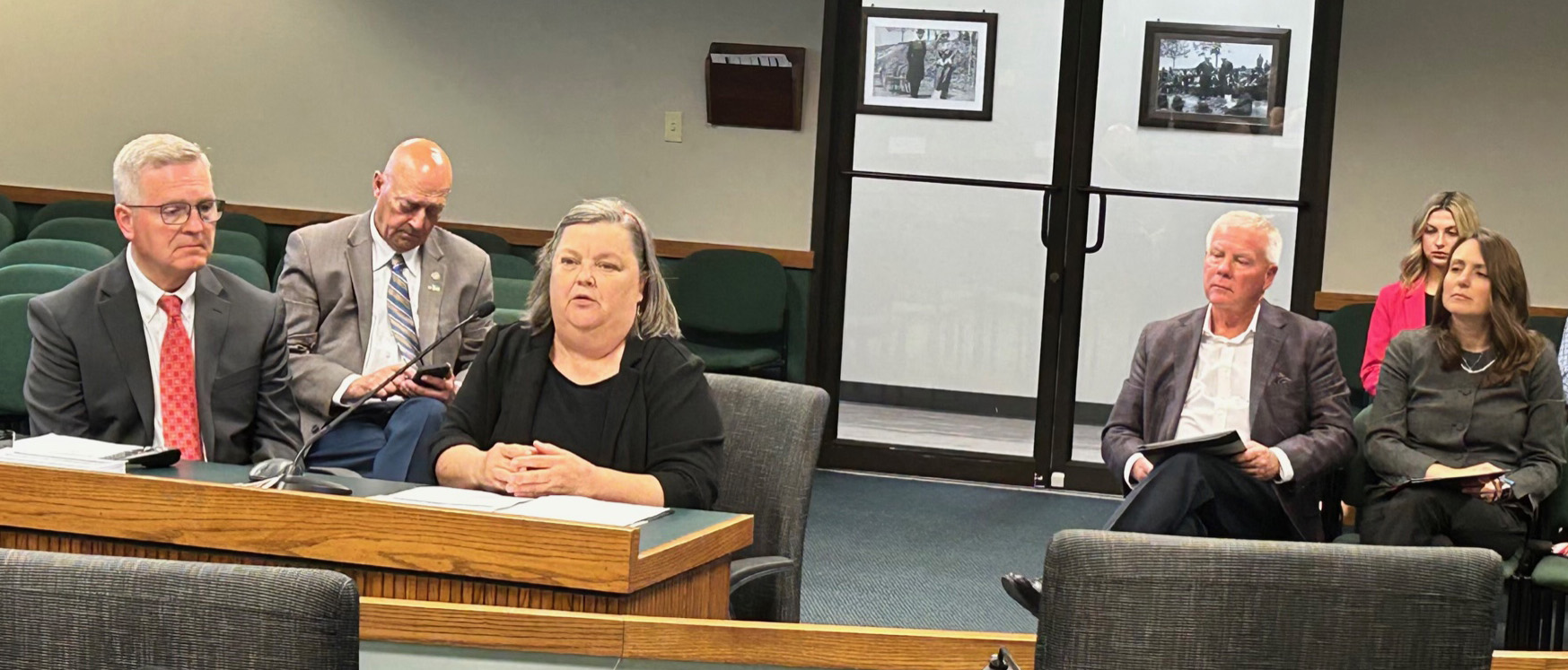 UCm staff at capitol hearing.