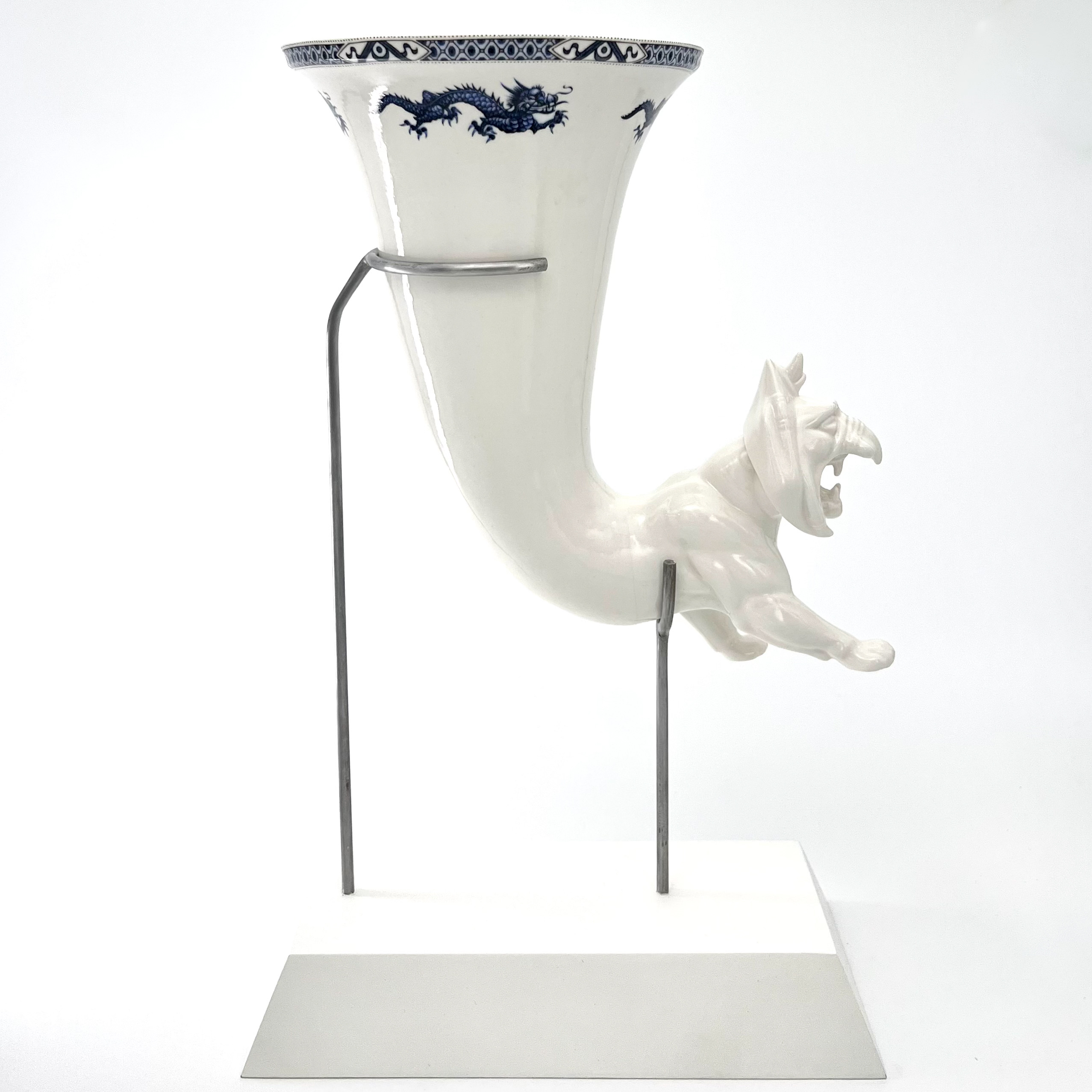 Ceramic sculpture by artist Jeremy Hatch