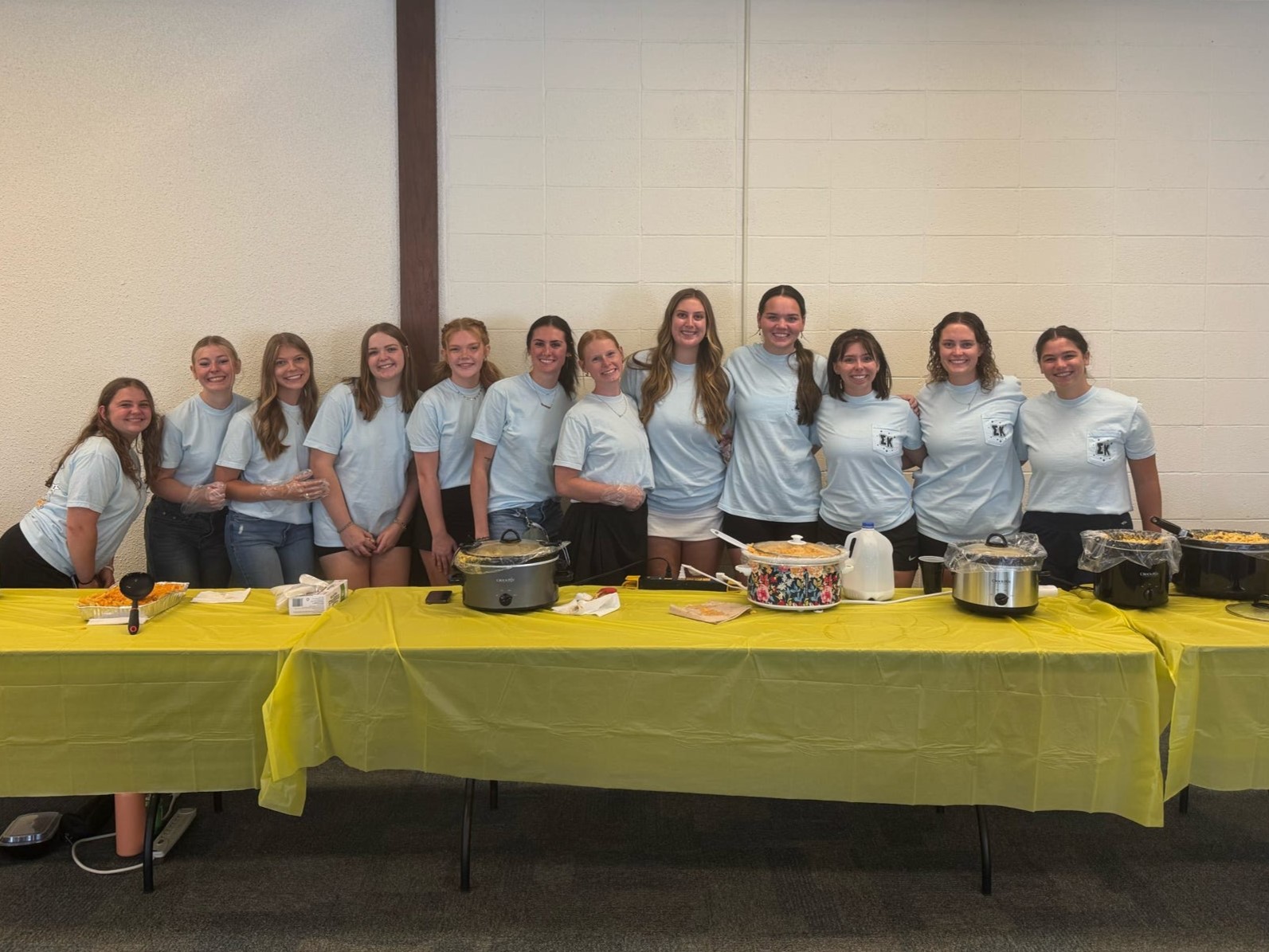 Sigma Kappa members at Sigma Kapparoni