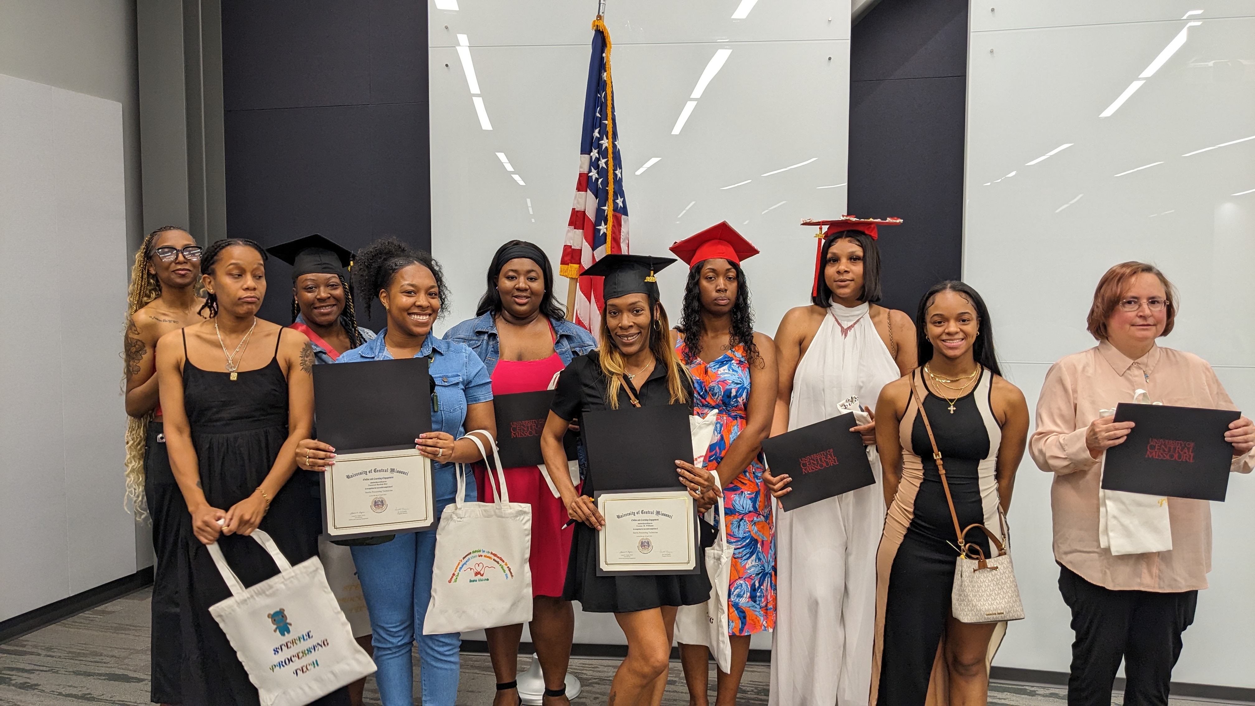 Sterile Processing Technician graduates.