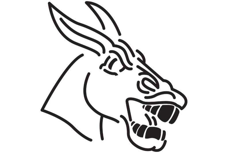 UCM Mule Stencil