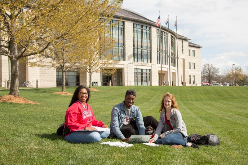 JCKL Library Lawn