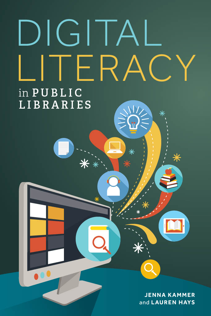 Book cover for "Digital Literacy in Public Libraries"