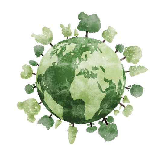 Green earth image