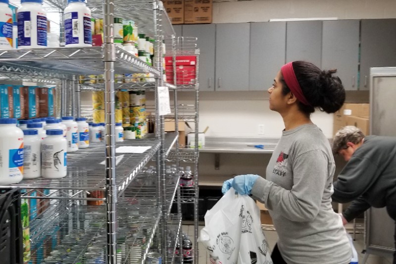 UCM Campus Cupboard Volunteers