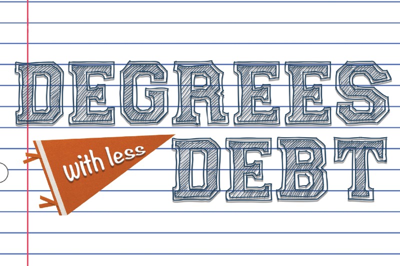 Degrees With Less Debt