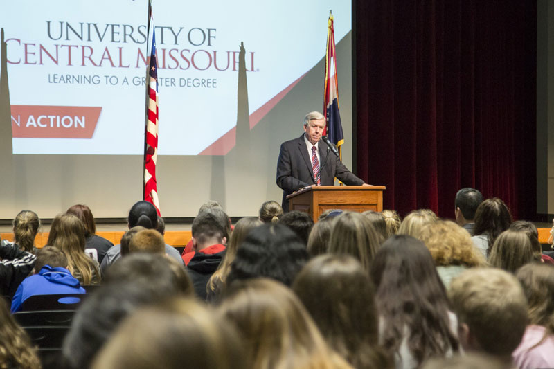 Gov. Mike Parson Remarks at STEAM Event