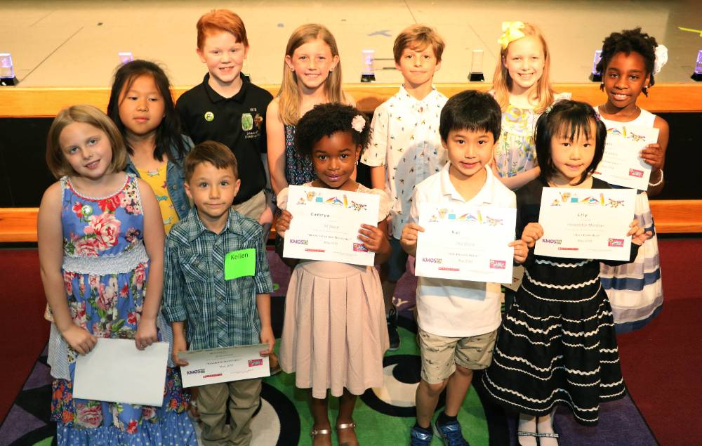 2018 KMOS Kids Writers Contest Winners