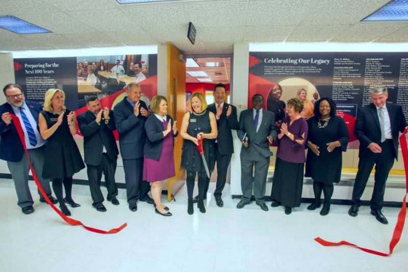 UCM COE Legacy Suite Ribbon Cutting