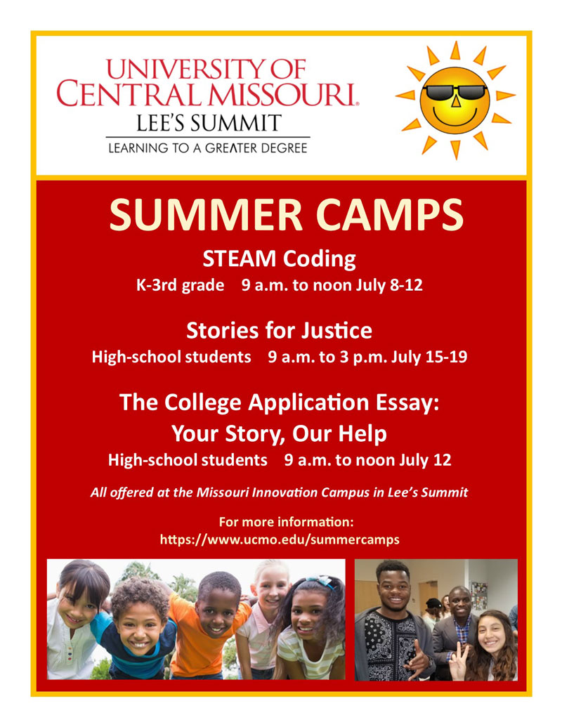 SUmmer Camp Flier 2019