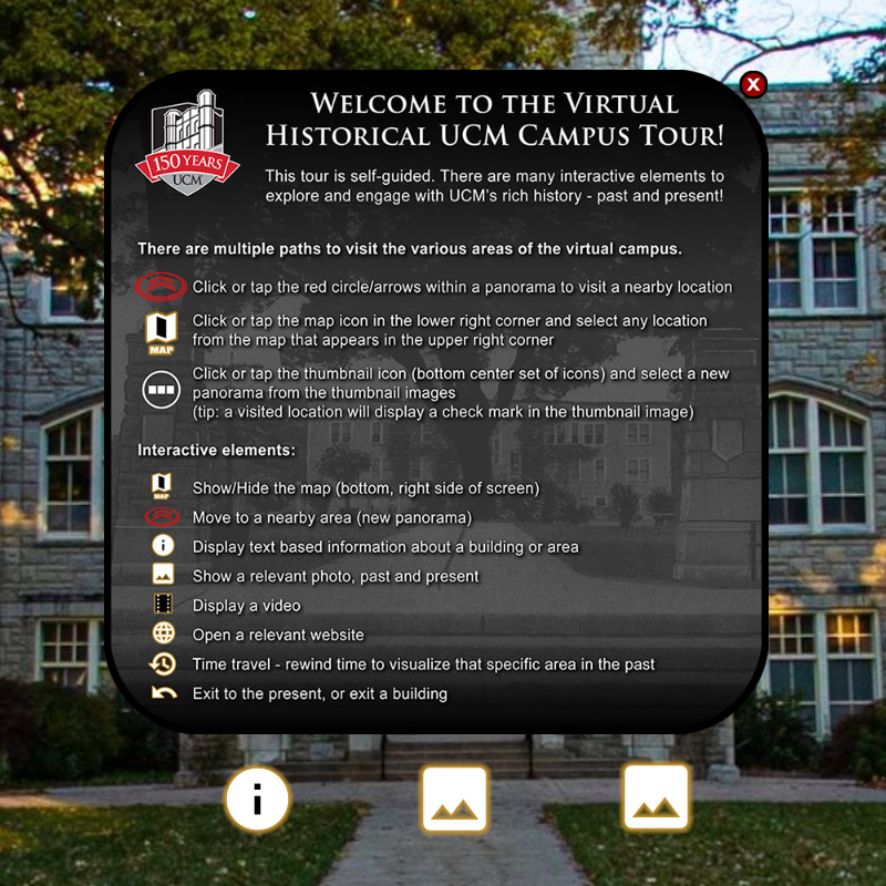 Historic campus tour