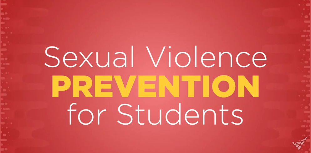 image of Sexual Violence Prevention course title