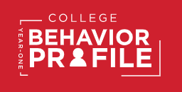 image of Year 1 College Behavior Profile title