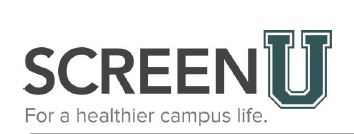 Logo for ScreenU program