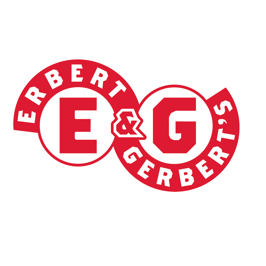 Erbert and Gerbert Sandwhich Shop Logo