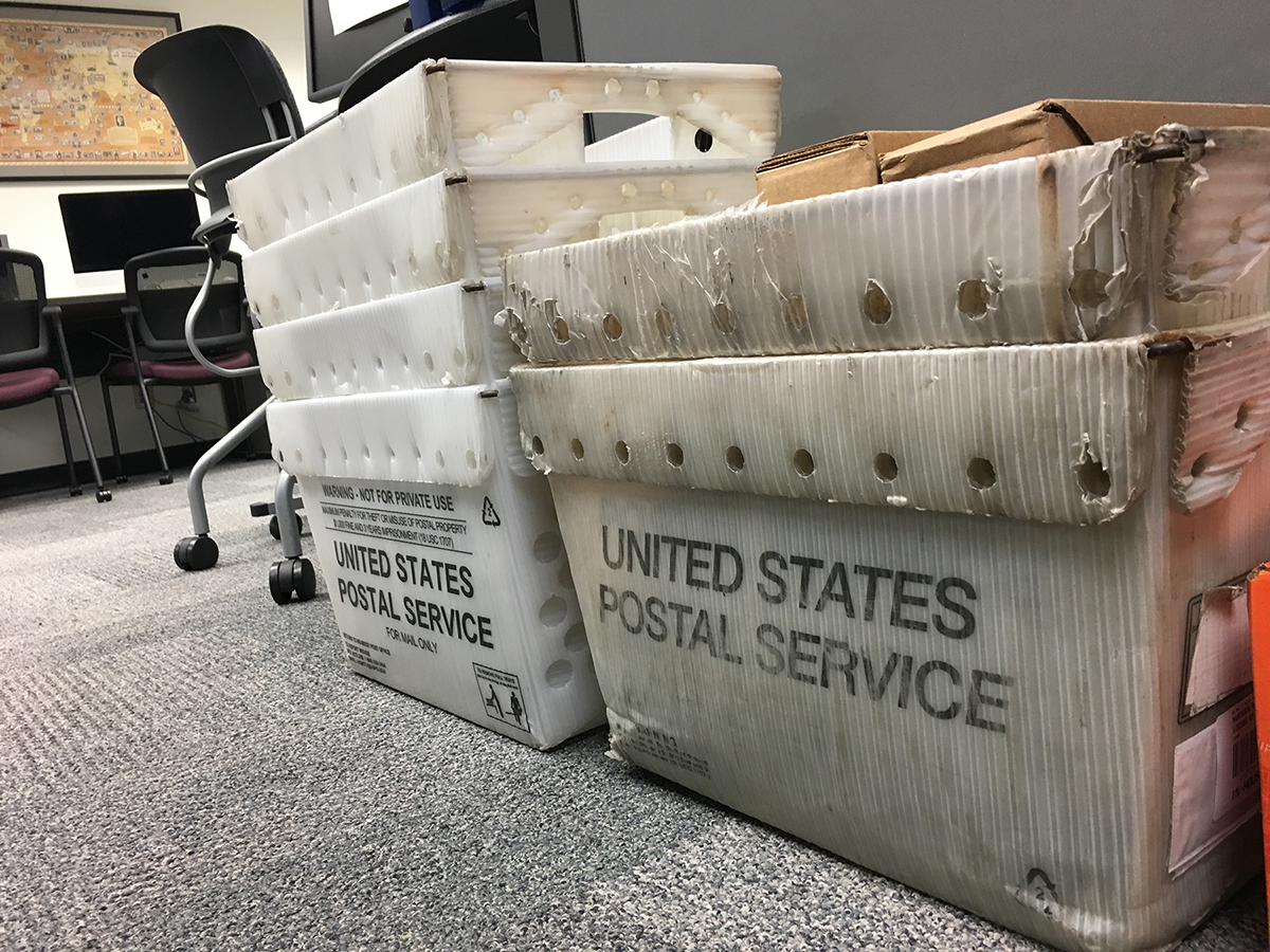 USPS postal boxes