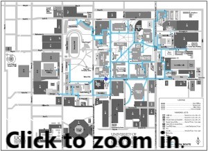 campus map snow route image