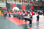 UCM drumline performing