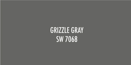 Official UCM Paint Swatch - Grizzle Gray