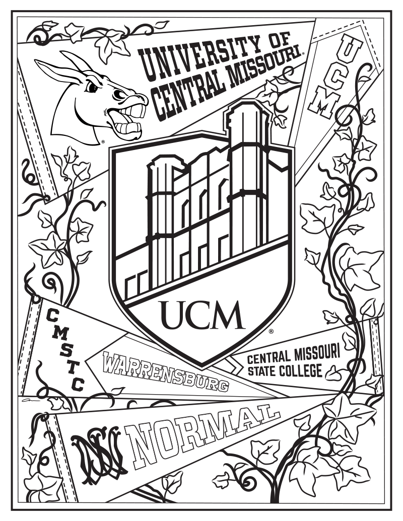 UCM coloring page