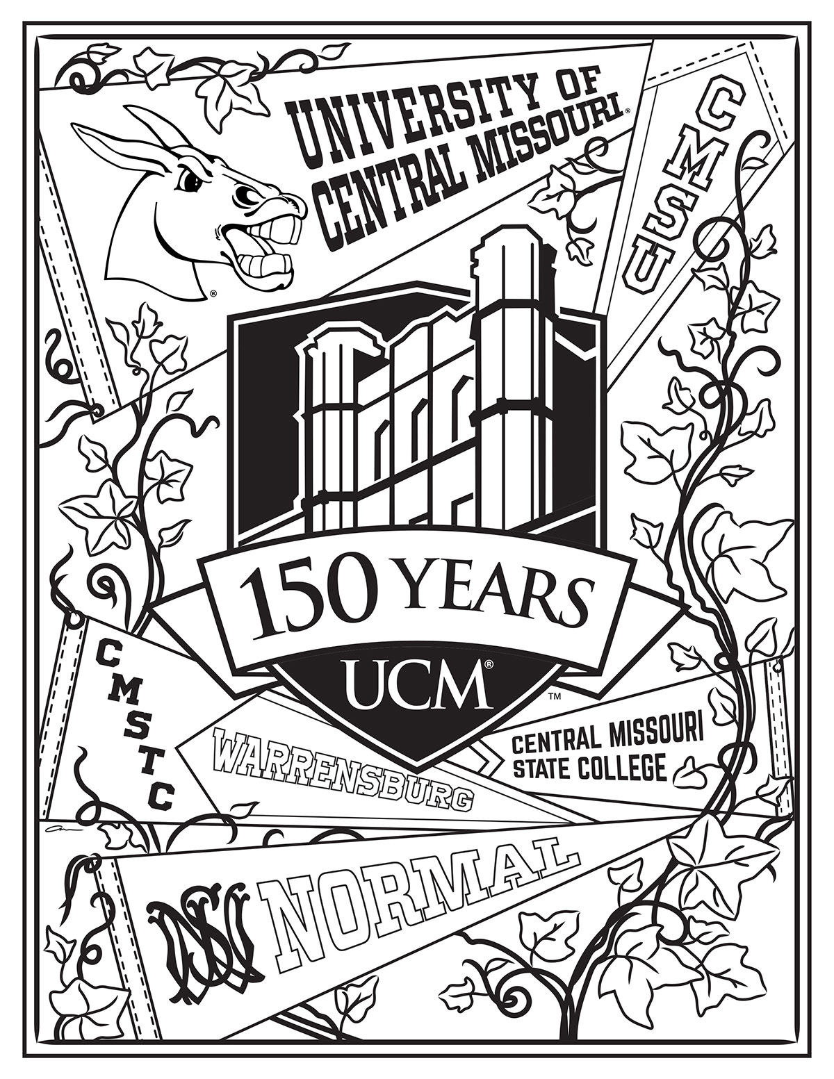 UCM 150 Coloring Page